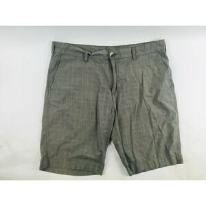 Method Chino Shorts Men's Size 38 Greenish Brown Checkered Outdoor RN63925